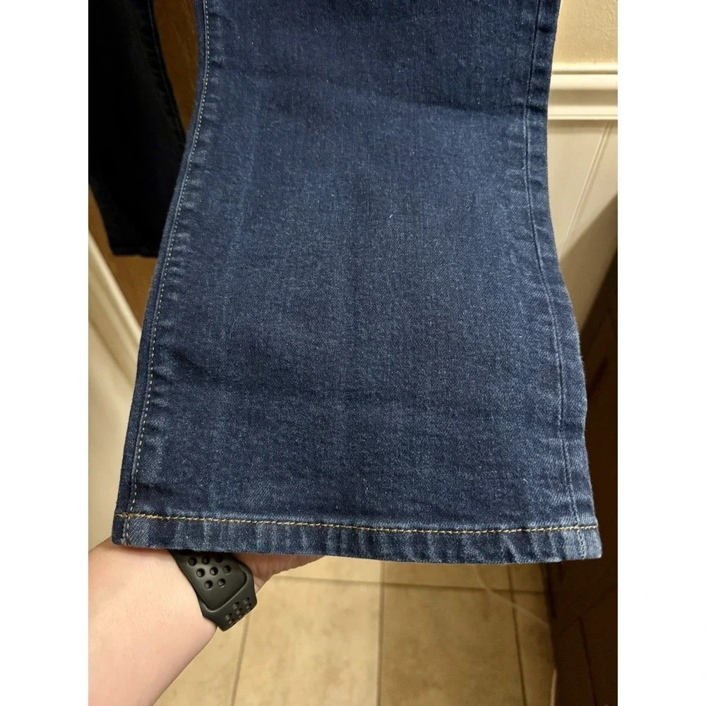 Boden Jeans Utility Flare Size US 20 Dark Wash High Rise Denim Quality EUC T0768